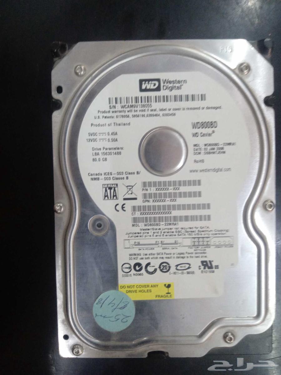WD Caviar 80GB SATA Hard Drive Fully Functional, Delivery via WhatsApp64399327387906110