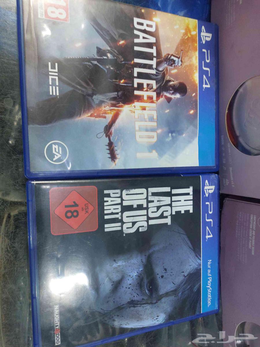 شريط ذا لاست اوف اس 2 و بتلفيد 1 مستعمل64398644842243110