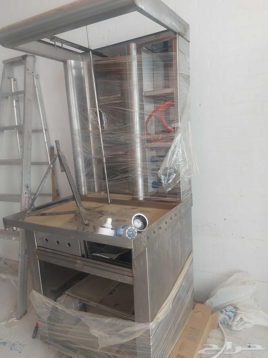 ماكينة شاورما للبيع بكامل عدتها64397186716929110