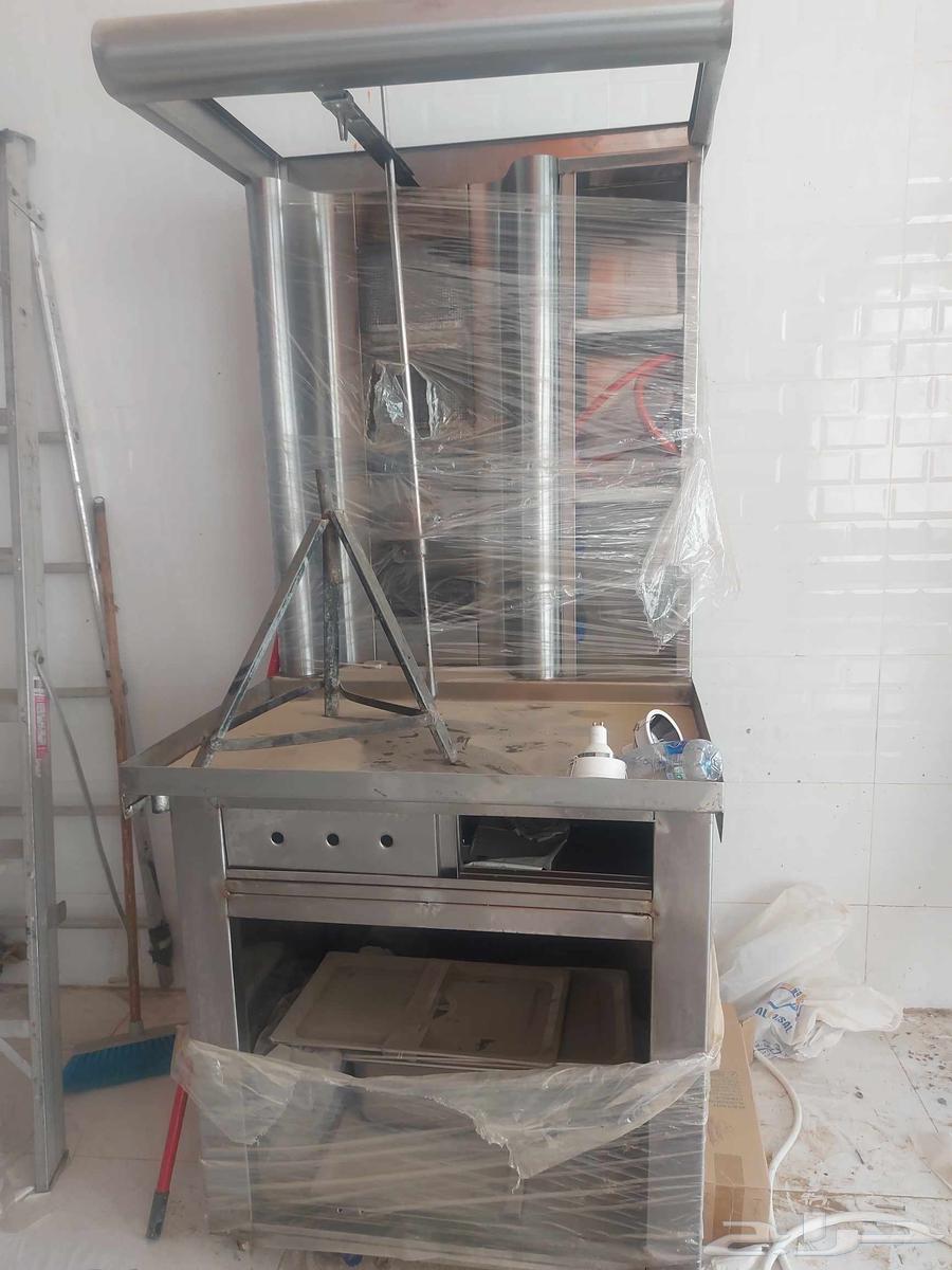 ماكينة شاورما للبيع بكامل عدتها64397186716929111