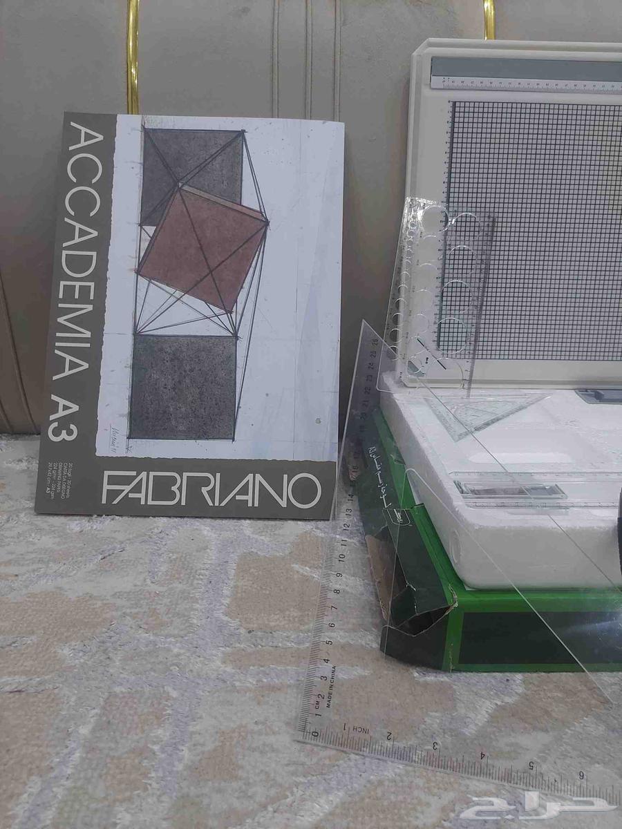 كراسة الرسم الهندسي كل الأدوات بإستثناء المثلث الصغير64400286806659113