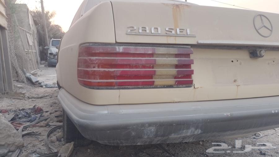 مرسيدس 280 sel موديل 85 تشليح63618076131714114