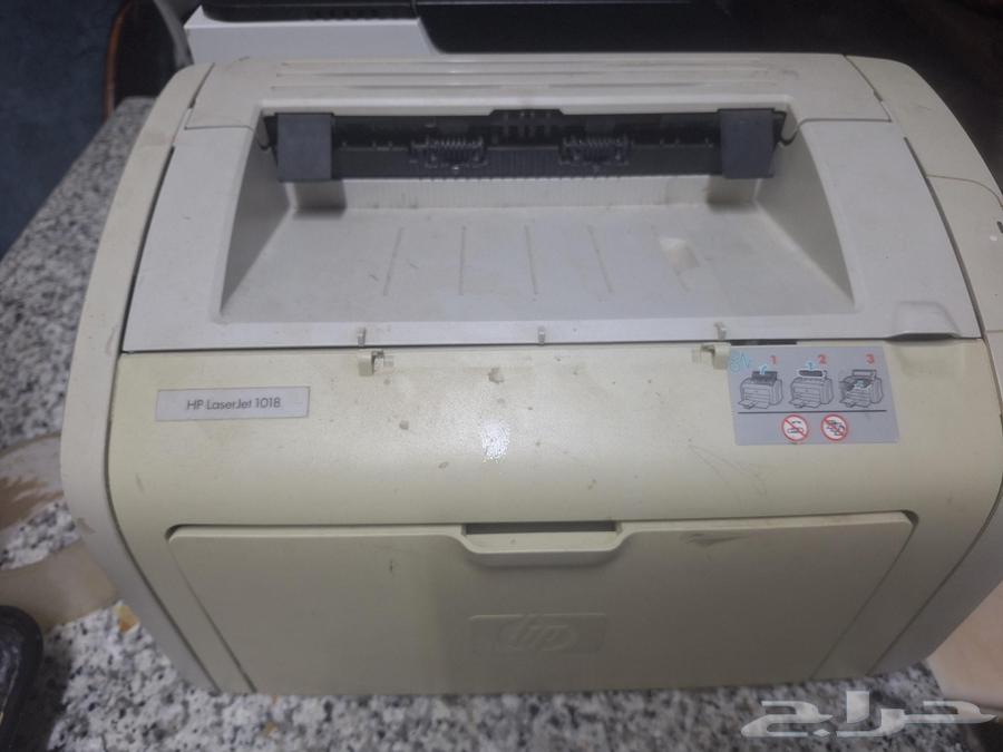 طابعتين ليزر للبيع ابيض واسود و الوان hp 1018  HP CP102564396824971521114