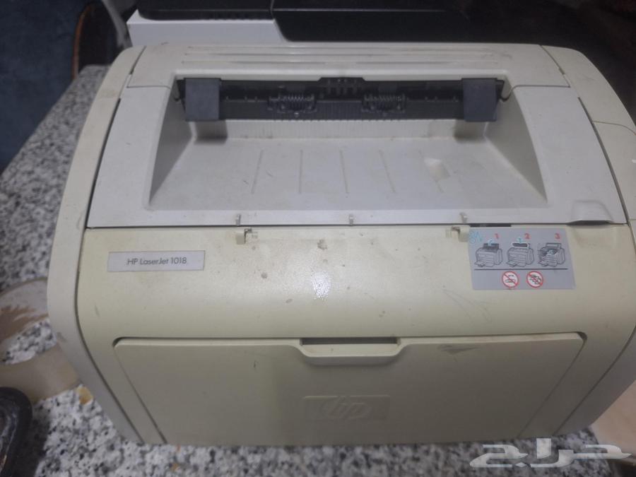 طابعتين ليزر للبيع ابيض واسود و الوان hp 1018  HP CP102564396824971521111
