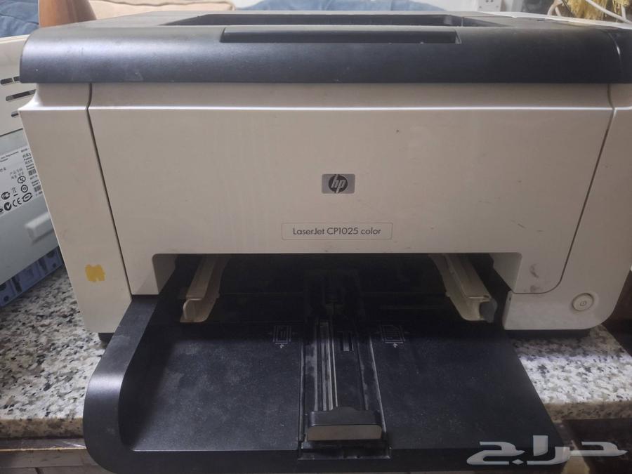 طابعتين ليزر للبيع ابيض واسود و الوان hp 1018  HP CP102564396824971521113