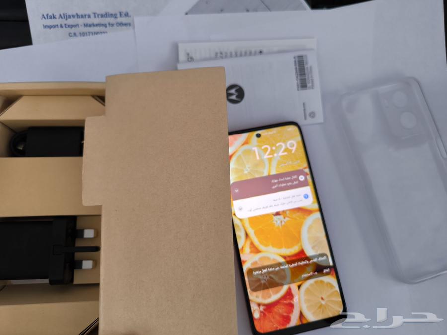 Motorola G05 still under warranty, 256GB memory, 8GB RAM + 4GB extra, red64400994620163114