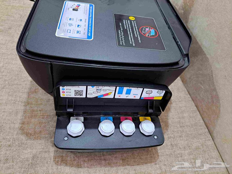 طابعه نظيفه ماركة اتش ام يوجد معاها عبوة حبر اسود مختوم64396435273090111