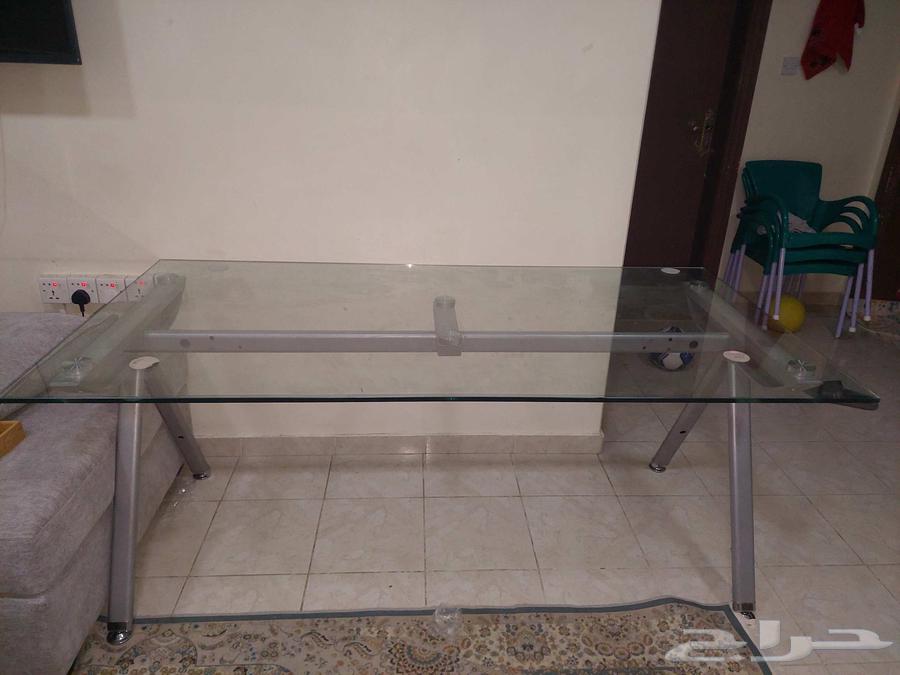 طاولات سفرة زجاج وطاولة تلفزيون64398911720707110