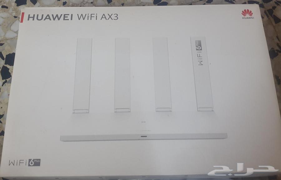 اثنين مودم راوتر من stc مع مقوي huawei wifi ax3 plus جديد64400882999810111