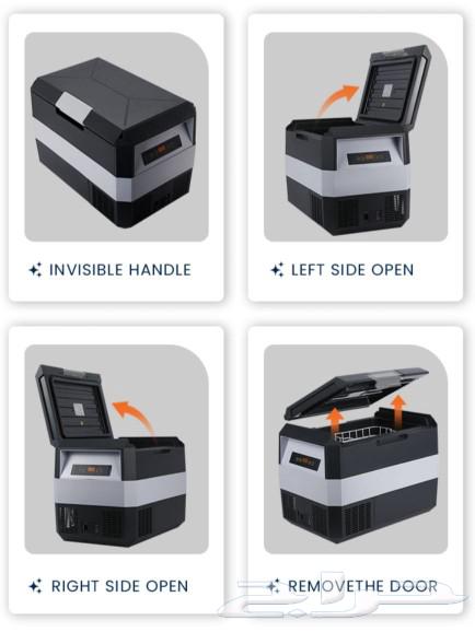 ثلاجة سيارة 33 لتر من DLC جديد DLC ثلاجه تبريد وتجميد64394703713411111