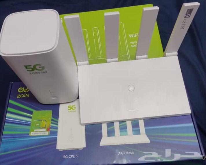 اقوي انترنت من زين راوتر زين 5G لامحدود بسعر 239 ريال شامل ا64401147088001110