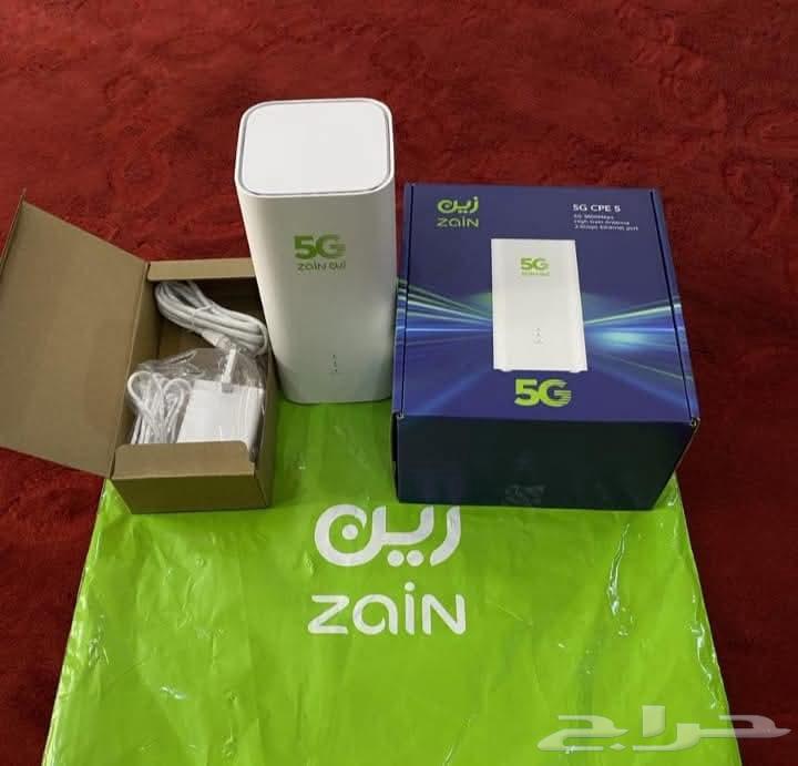 اقوي انترنت من زين راوتر زين 5G لامحدود بسعر 239 ريال شامل ا64401147088001112