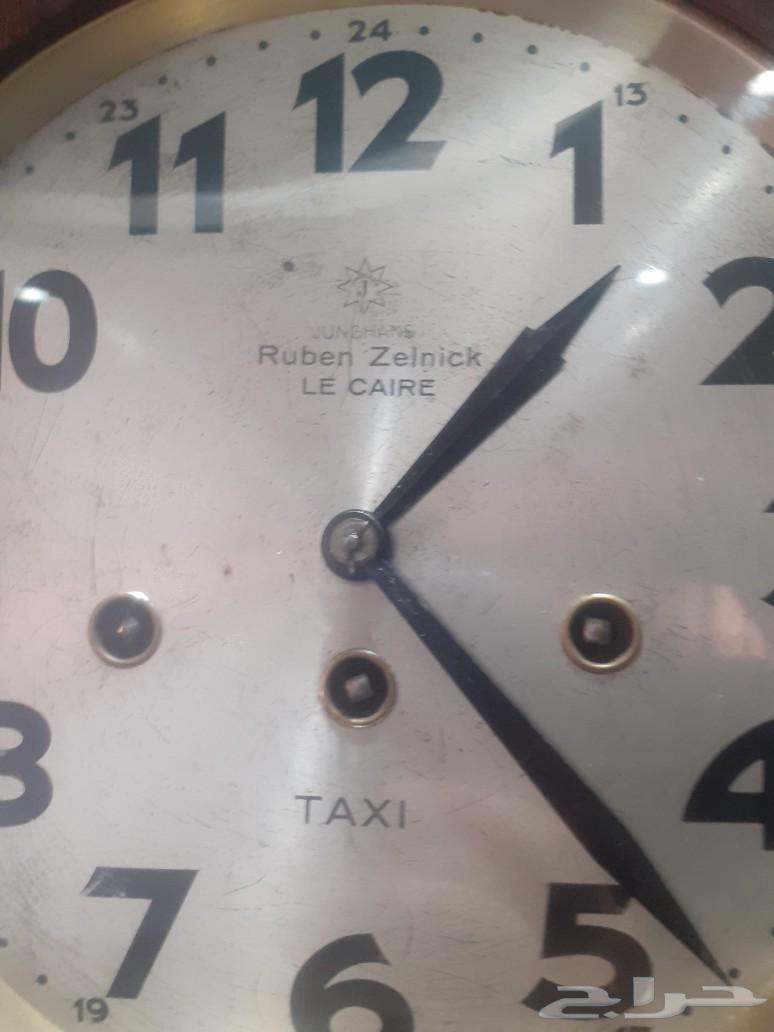 ساعة حائط المانى خشب ماهوجونو تراثية ثلاثه ارباع64397852869761114