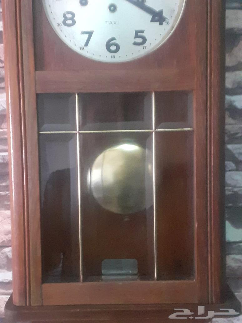 ساعة حائط المانى خشب ماهوجونو تراثية ثلاثه ارباع64397852869761113