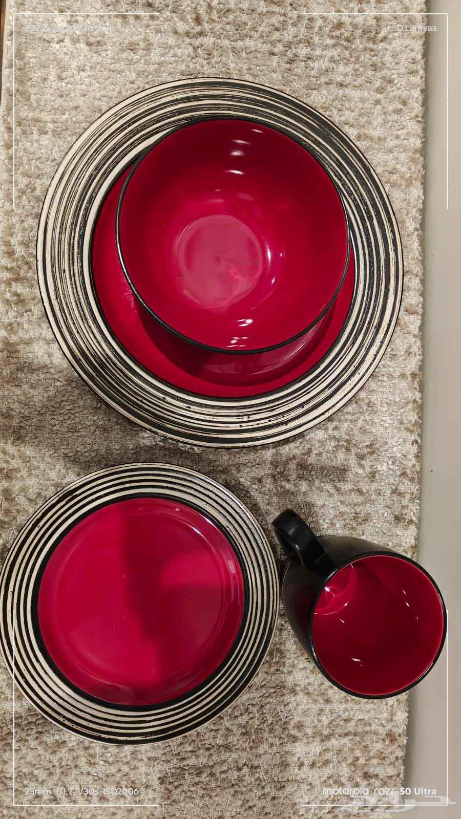 طقم صحون فخم للبيع عالسوم64396880398081110