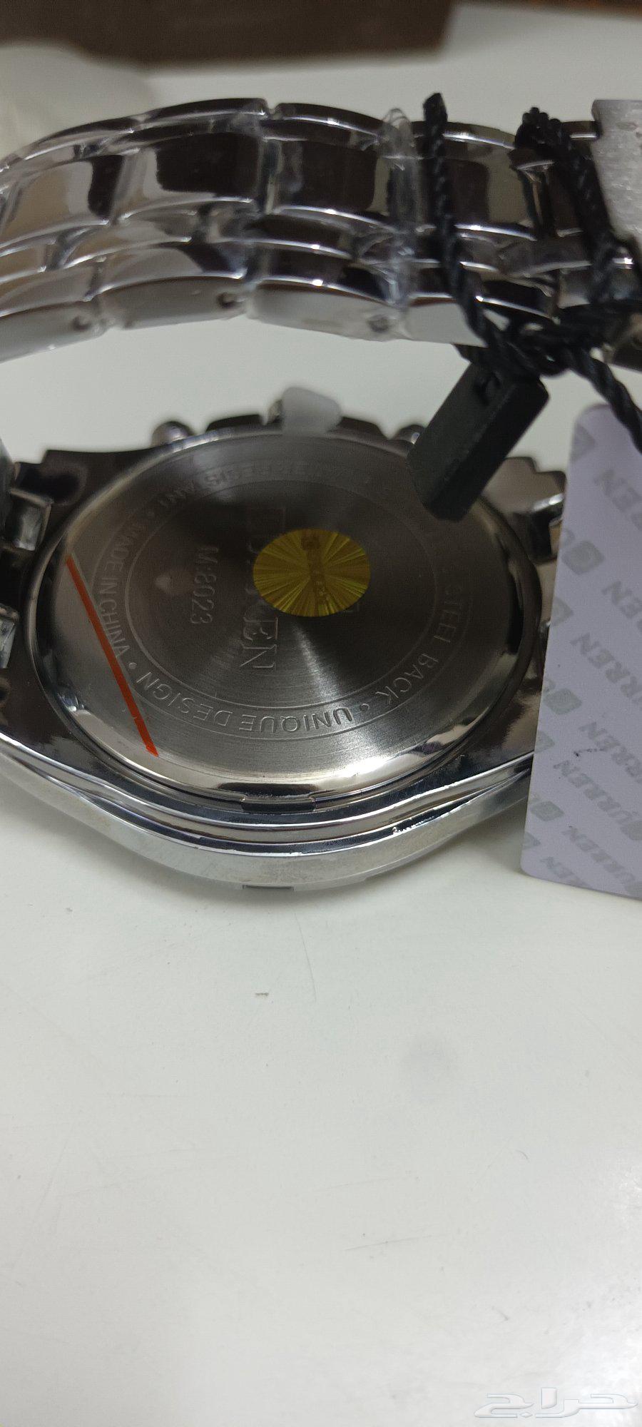 ساعتين سايكو اصلي الالوان سرفر اسود جديدة مع ضمان64393610371458113