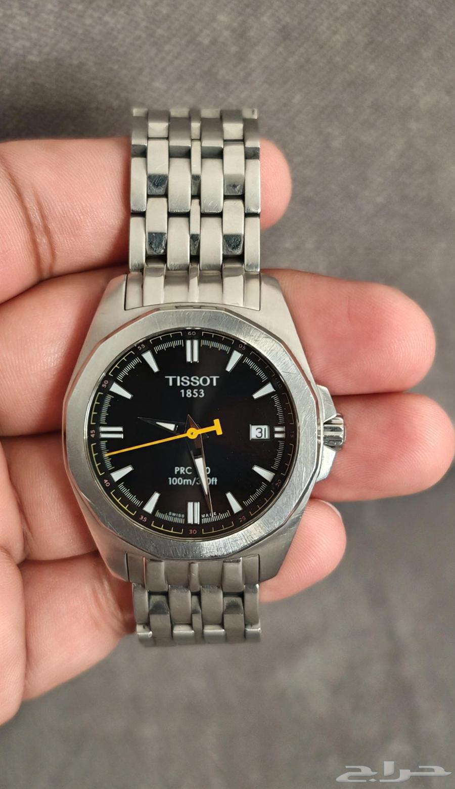 ساعة فخمة اصلية من شركة تيسوت 100-PRC اسبورت T2264395978915971112