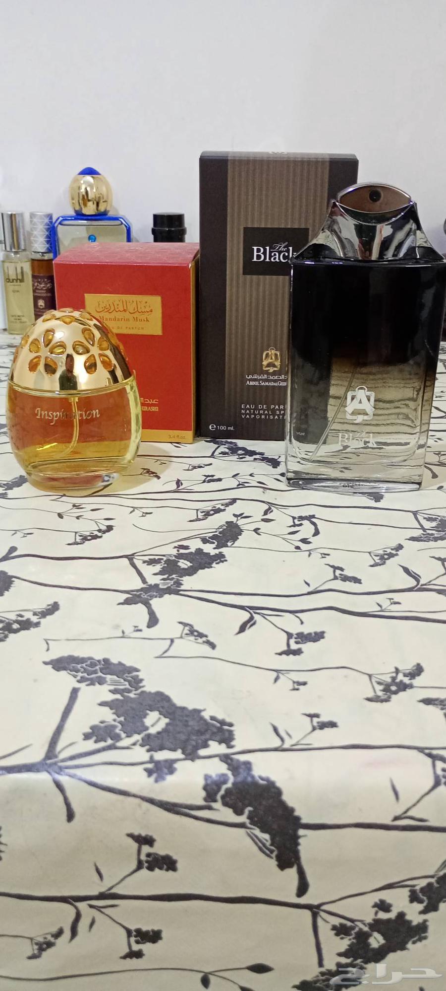 عطر ذا بلاك وعطر مسك مندرين عبد الصمد القرشي64397381280386110