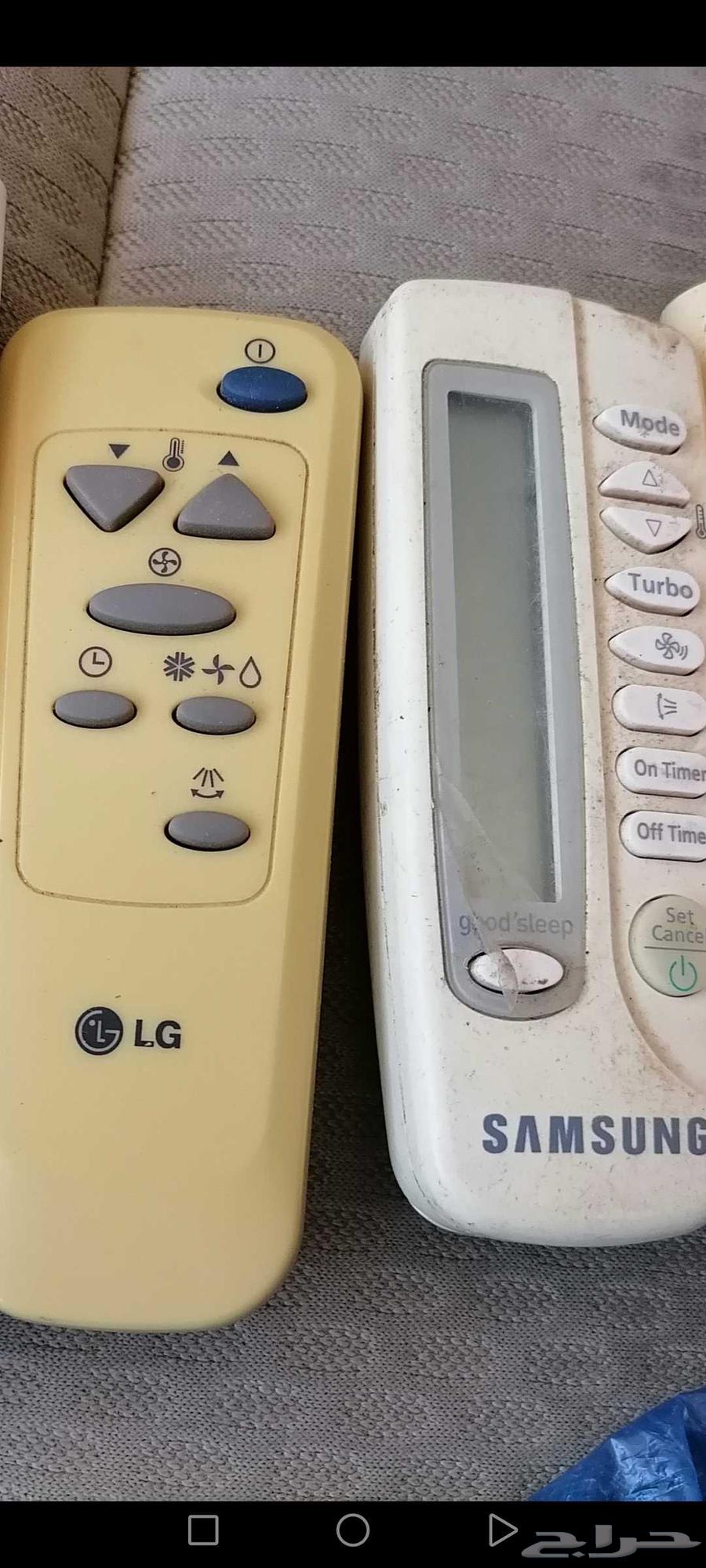 2ريموت مكيف اسبيليت كلها اصليه63678205814145110