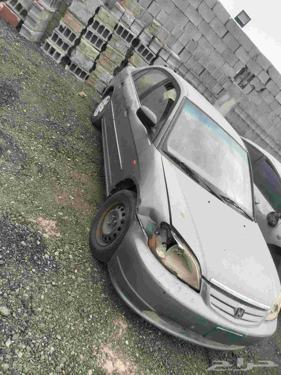 For sale spare parts only Honda Civic. Model 2003 salvage64102012939395112