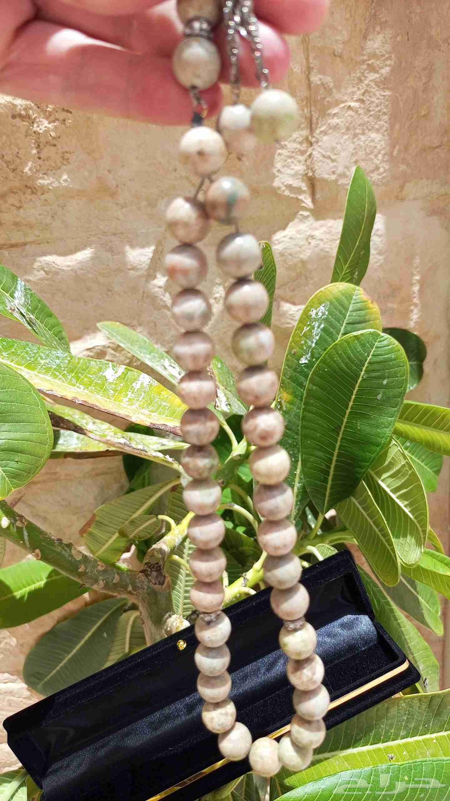 قديمة جدا سبحة جبل الجنه قص دائري ( بيض الحمام ) خرزات كبير63618869624833111
