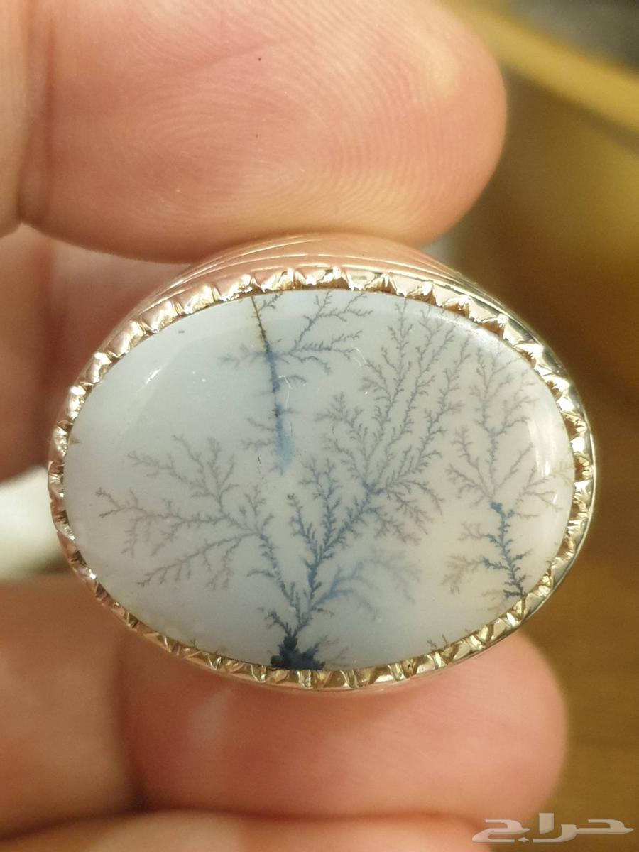 Unique Yemeni Tree Agate Ring63956009911810110