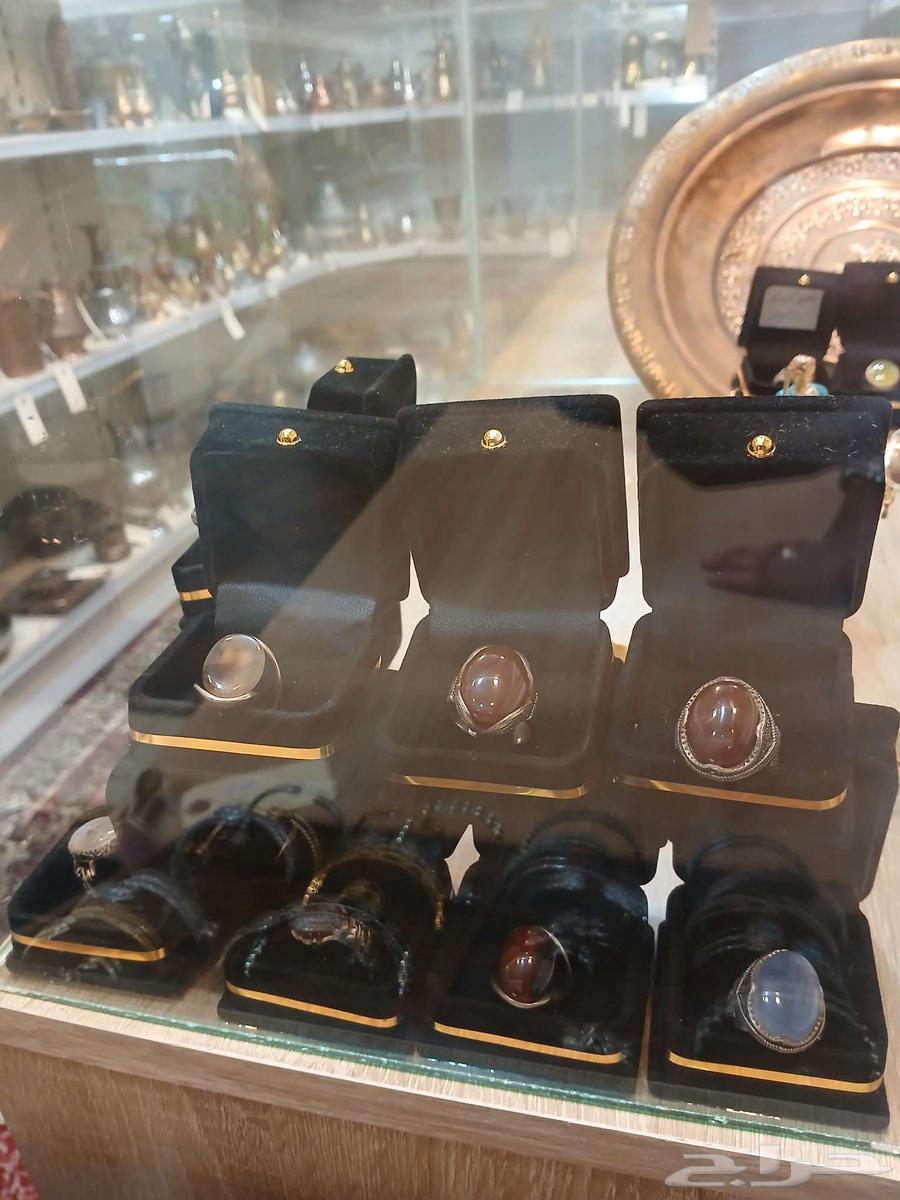 Premium 950 silver rings with Yemeni agate63951525169282110