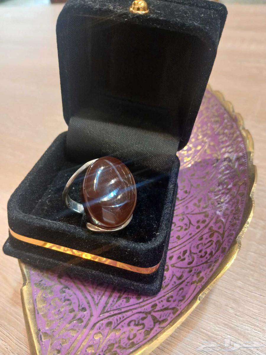 Premium 950 silver rings with Yemeni agate63951525169282112
