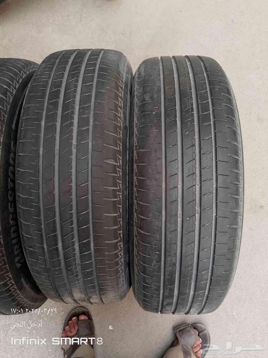 Bridgestone tires, Al-Kamri agency, size 205/65/16, good condition64229893291009114