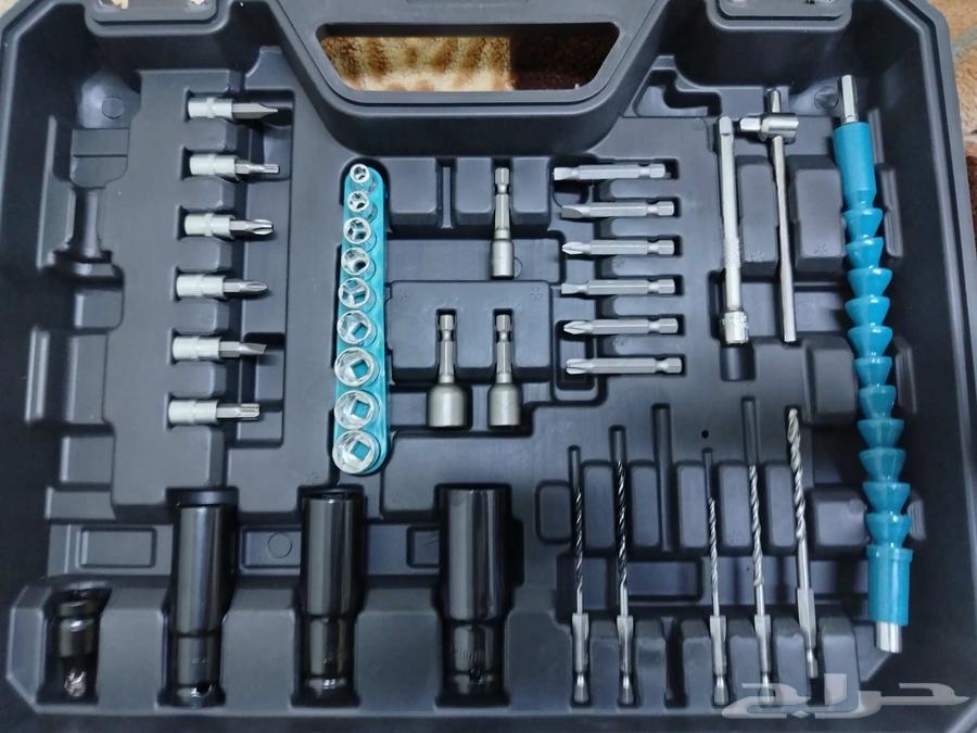 دريل بطاريتين جديد64227646392835112