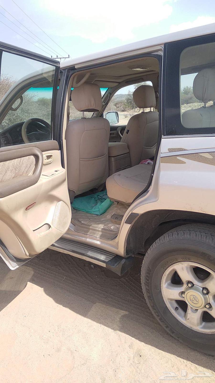 لاند كروزر 2002 شرط المحركات والبدي طيب والداخليه طيبه64211447396610112