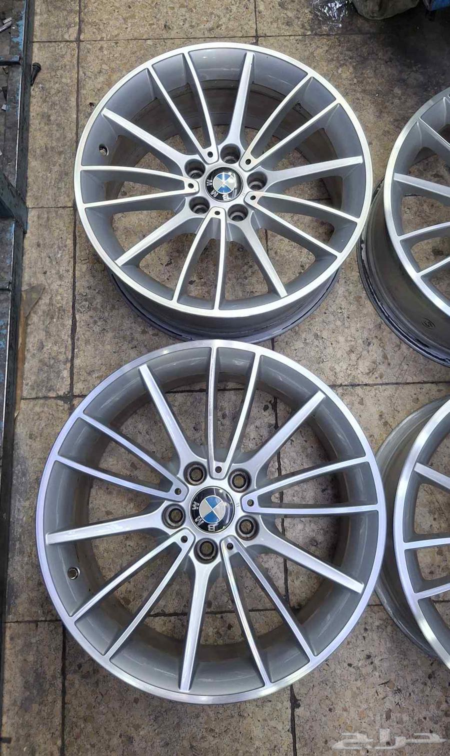 جنوط بي ام الفئه السابعه موديل 2014.2015 مقاس 19 اصلية وكالة64258178993539113