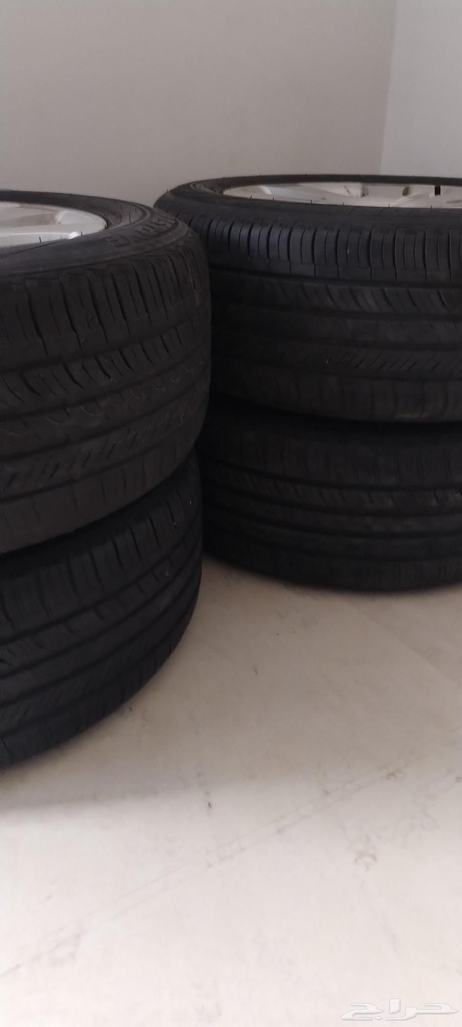 طقم جنوط مع الكفرات مرسيدس مقاس 1764244034202755110