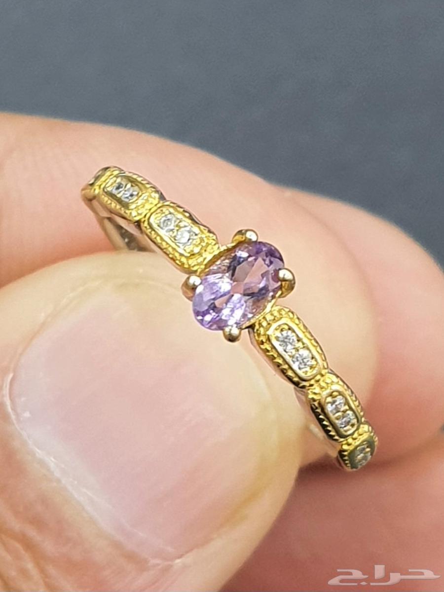 Natural African Amethyst Ring63972597921665110