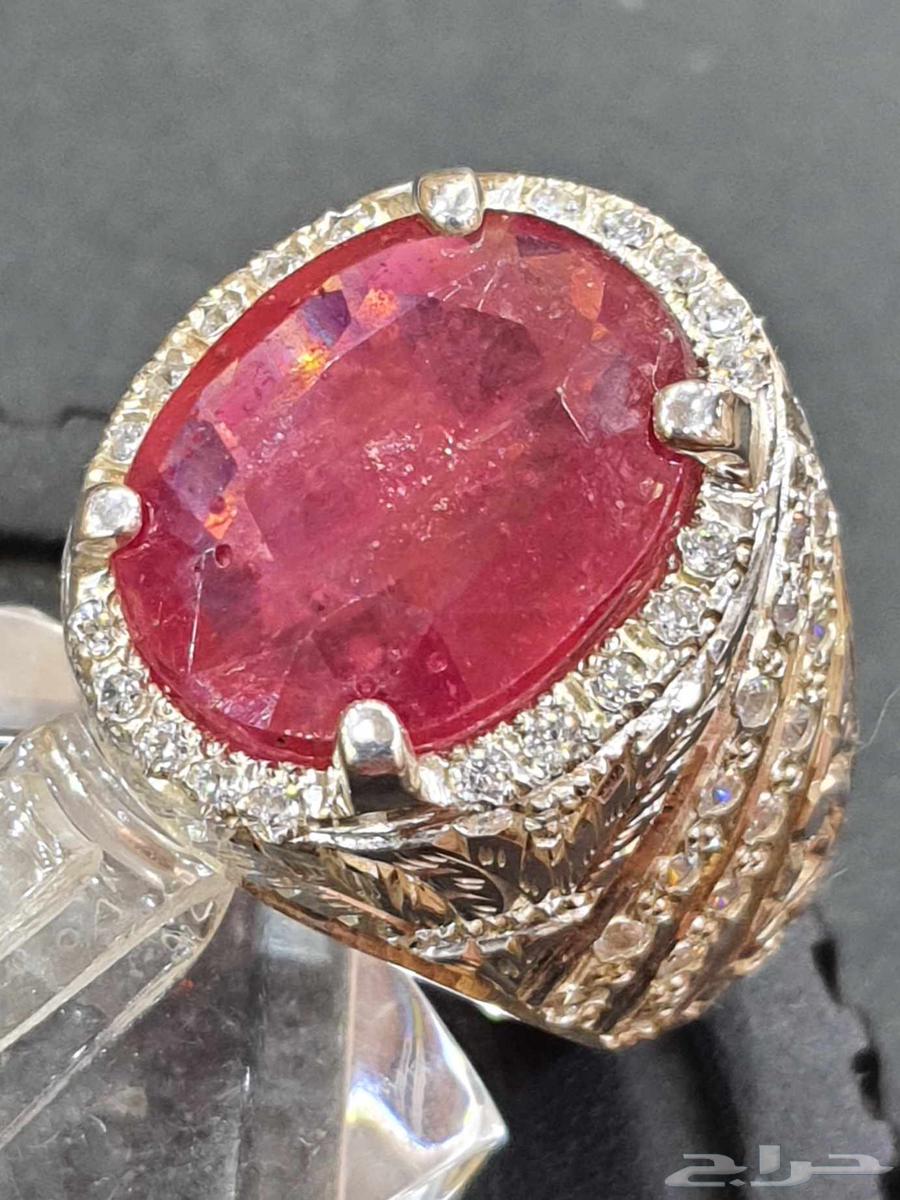 Natural African Ruby Ring with Certificate63972481123459110