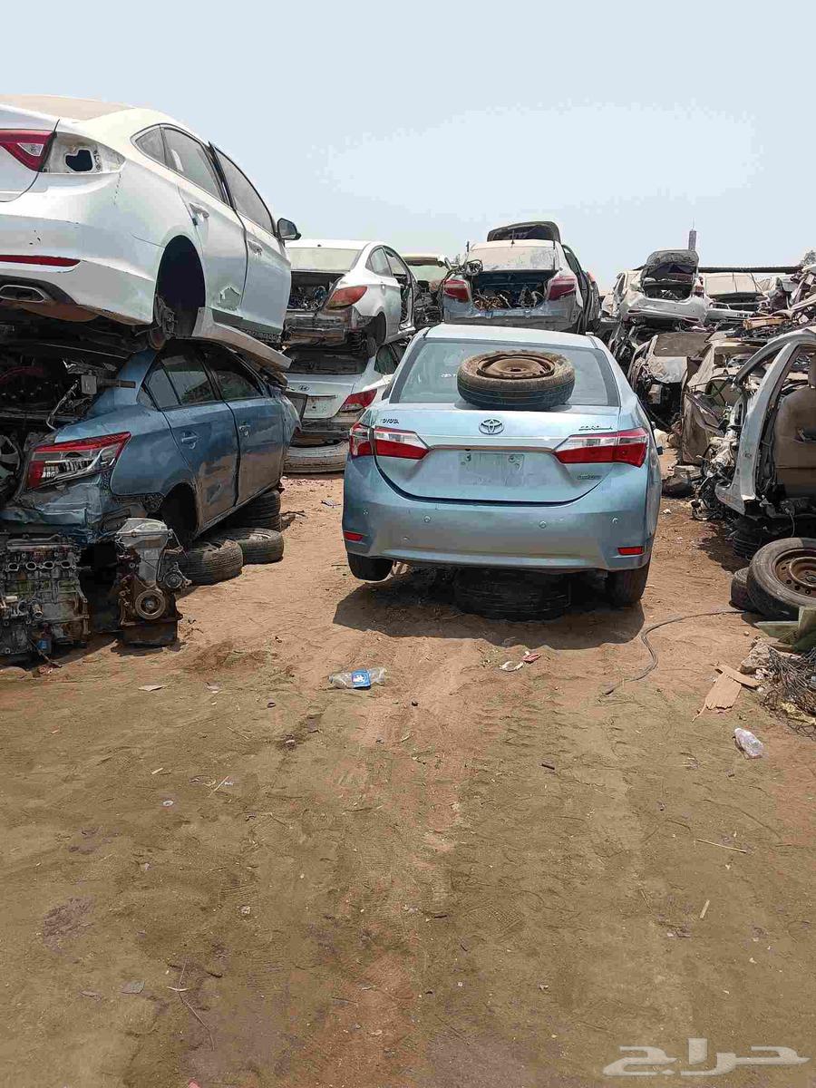 كرولا موديل 2014 قير عادي تشليح الحمدانية قطع غيار فقط 0505864243124972801114