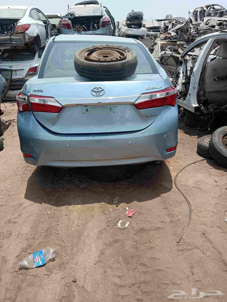 كرولا موديل 2014 قير عادي تشليح الحمدانية قطع غيار فقط 0505864243124972801110