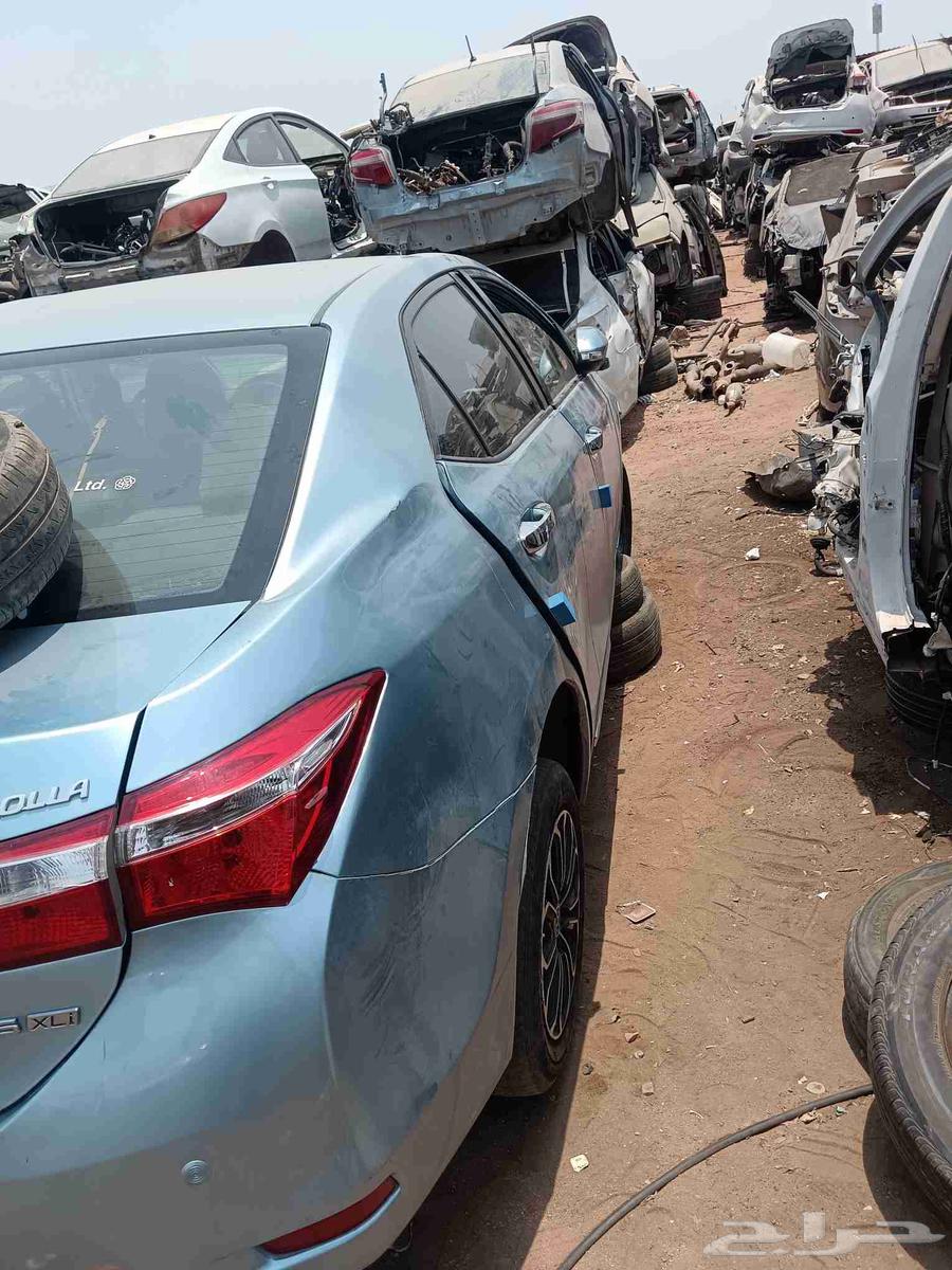 كرولا موديل 2014 قير عادي تشليح الحمدانية قطع غيار فقط 0505864243124972801112