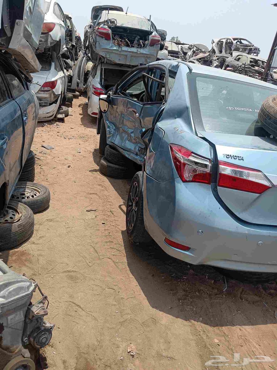 كرولا موديل 2014 قير عادي تشليح الحمدانية قطع غيار فقط 0505864243124972801113