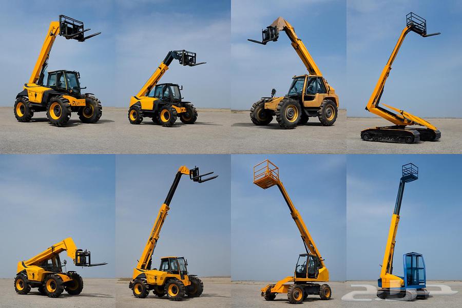 للايجار رافعات تلسكوبية وجي بي سي JCB بجميع الأحجام جاهز للع64230242873731111