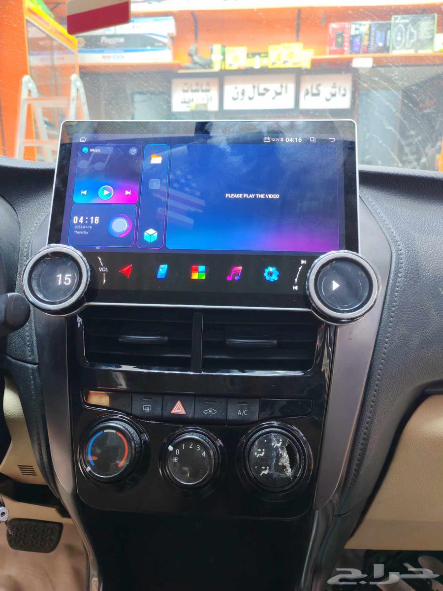 شاشات بنضام الاندرويد وكار بلاي وكيمرات داشكم وسماعت لجميع ا64251837959682112