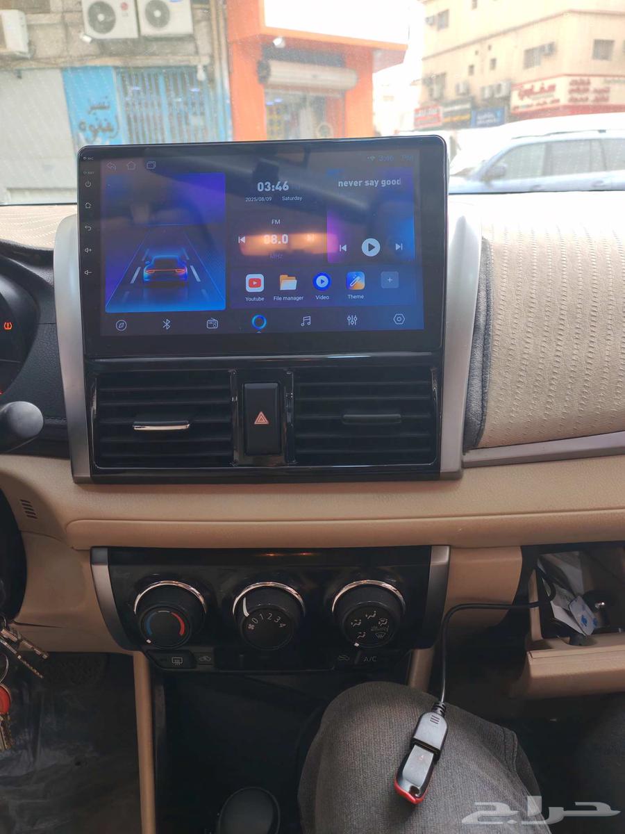 شاشات بنضام الاندرويد وكار بلاي وكيمرات داشكم وسماعت لجميع ا64251837959682113