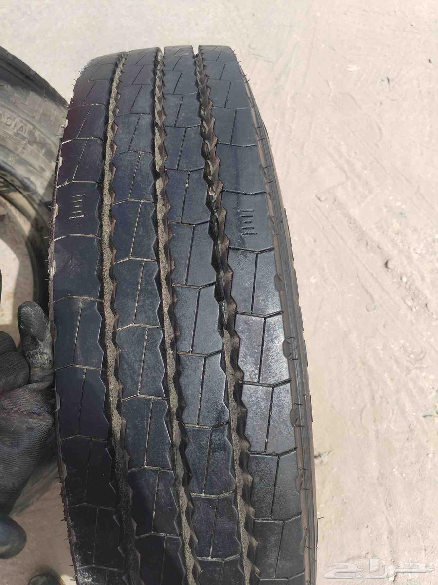 Tires size 8.25R20 made in India, almost new, date 1964239329083011110