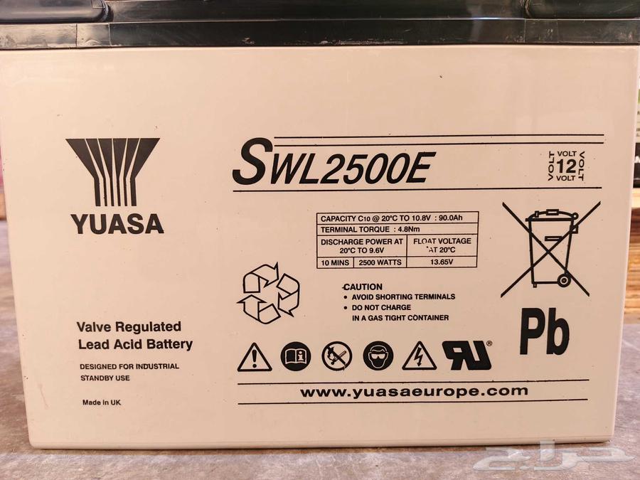 بطاريات جل مستعمل مكسيكي ممتاز UPS ضمان شهر64233909798531114