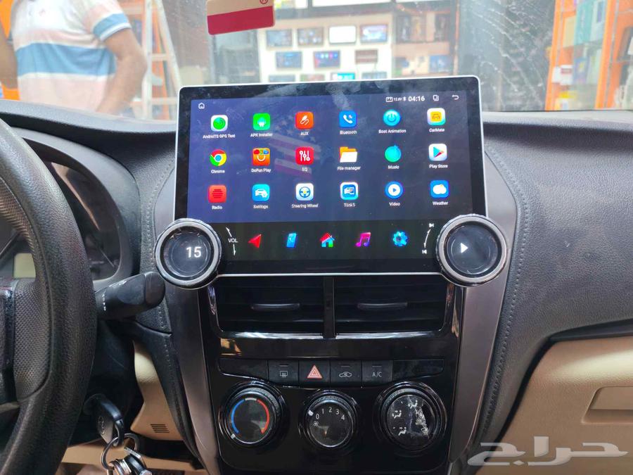 شاشات بنضام الاندرويد وكار بلاي وكيمرات داشكم وسماعت لجميع ا64251837959682110