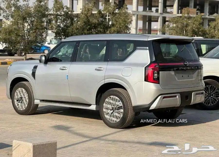 نيسان باترول بلاتينيوم لون (ابيض _وفضي _ واسود) سعر ممتاااز64231949997443112