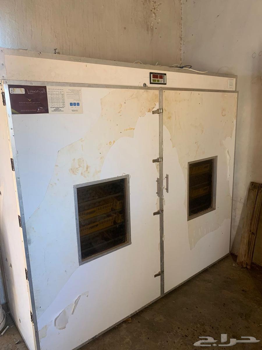 Semi-new incubator for sale, manufactured by Al-Azizia, specifications: full automatic63974783164162110