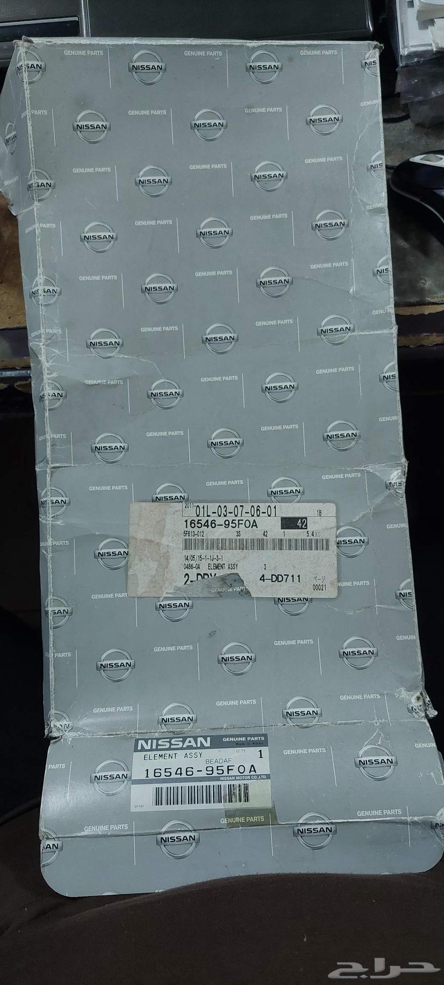 فلتر هواء مكينة صني 2011 Nissan sunny 2011 engine air filter64557740596354113