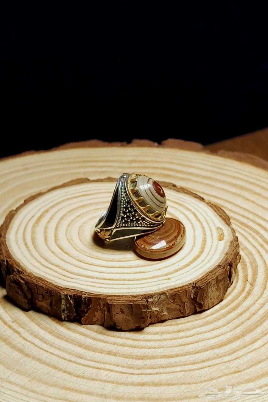 خاتم فضه عقيق يماني سليماني64404556370561112