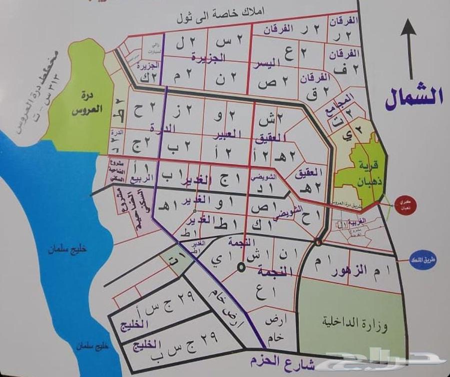 Land for sale in Al-Jawhara Al-Aroosah 2K, Al-Jazeera neighborhood, 310 sqm63614101410307112